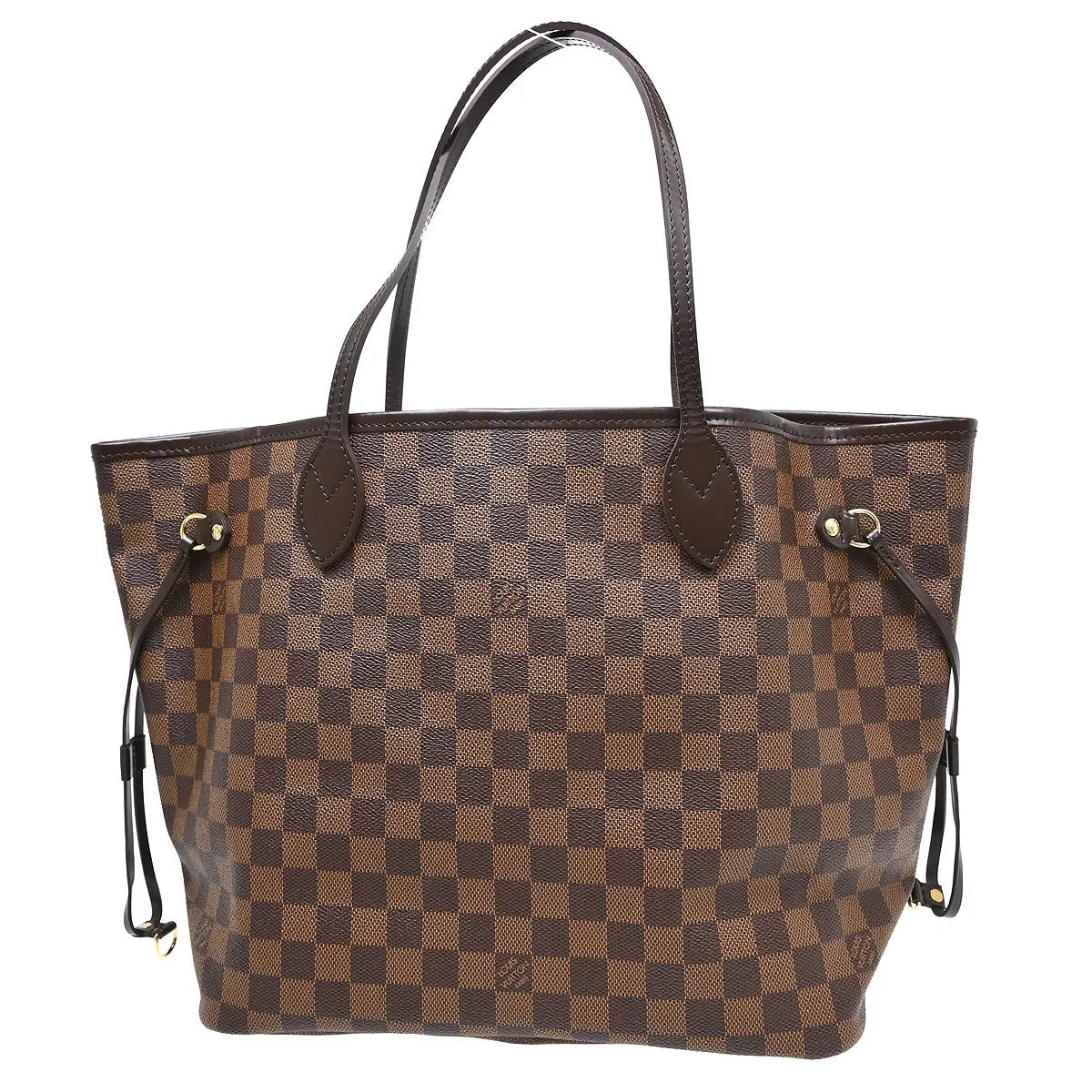 Louis Vuitton Neverfull Tote Damier, Brown, Canvas, Tote Bag