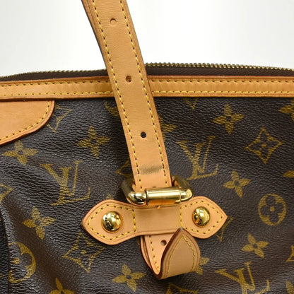 Louis Vuitton Palermo Monogram Canvas, Brown, Canvas, Tote Bag