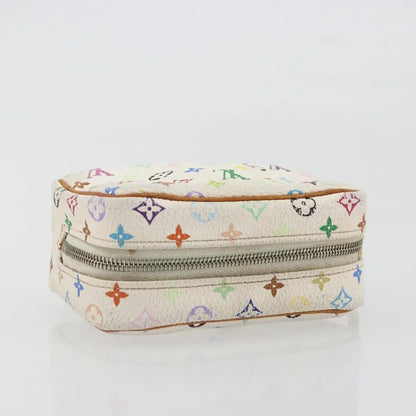Louis Vuitton Wapity Trousse Monogram Multicolor, White, Canvas, Clutch