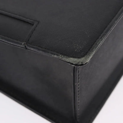 Burberry BUSINESS BLACK LEATHER, Black, Leather, Briefcase