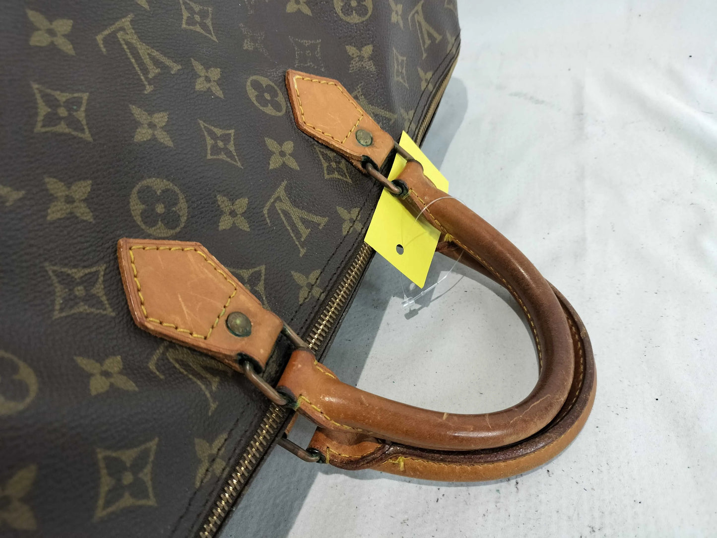 Louis Vuitton Speedy Monogram Canvas, Brown, Canvas, Handbag