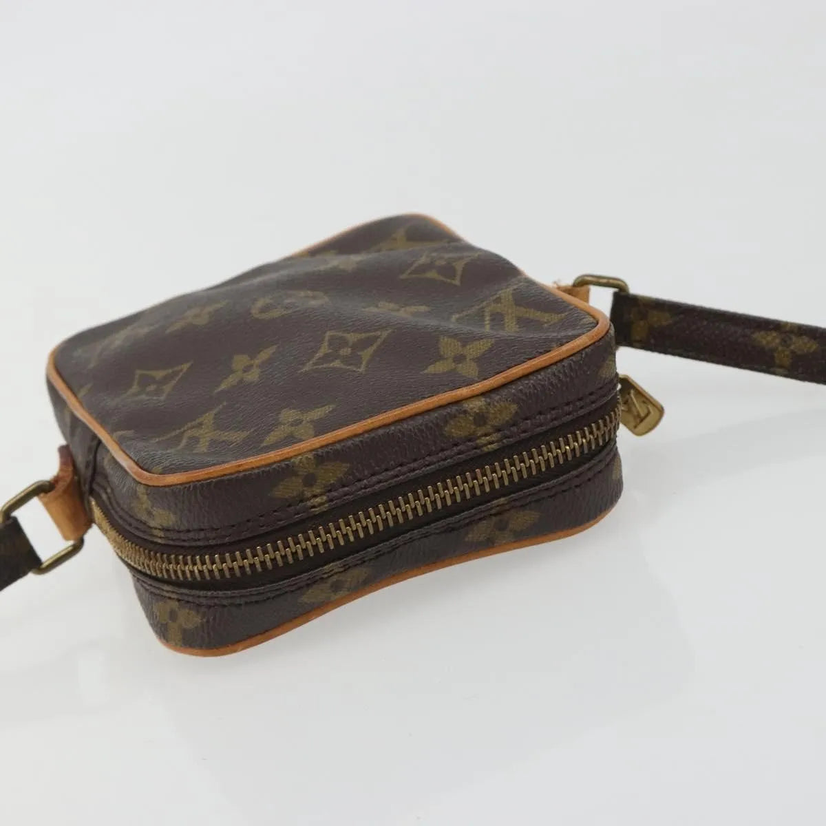 Louis Vuitton Danube Monogram, Brown, Canvas, Shoulder Bag