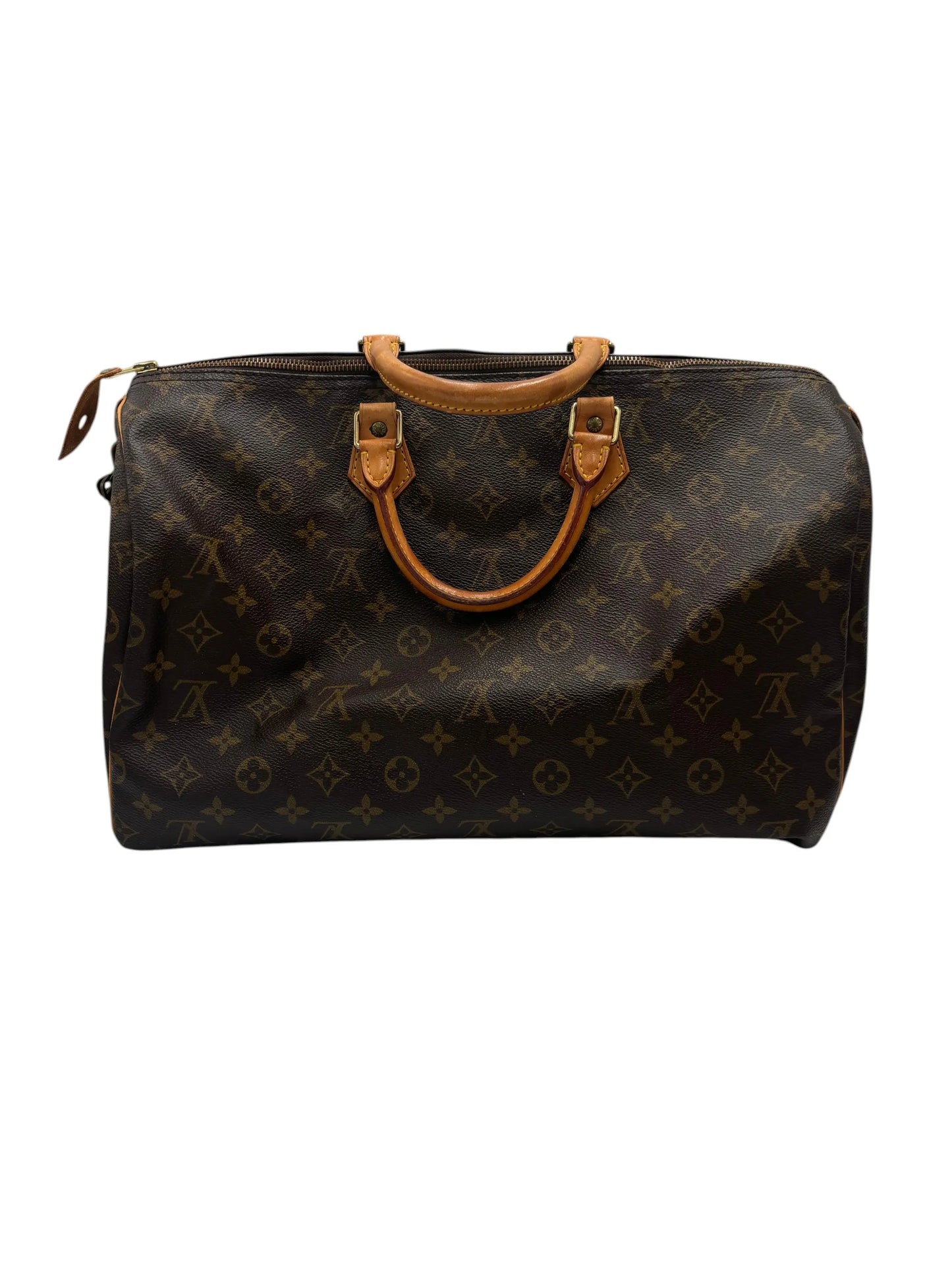 Louis Vuitton Speedy Monogram Canvas, Brown, Canvas, Handbag