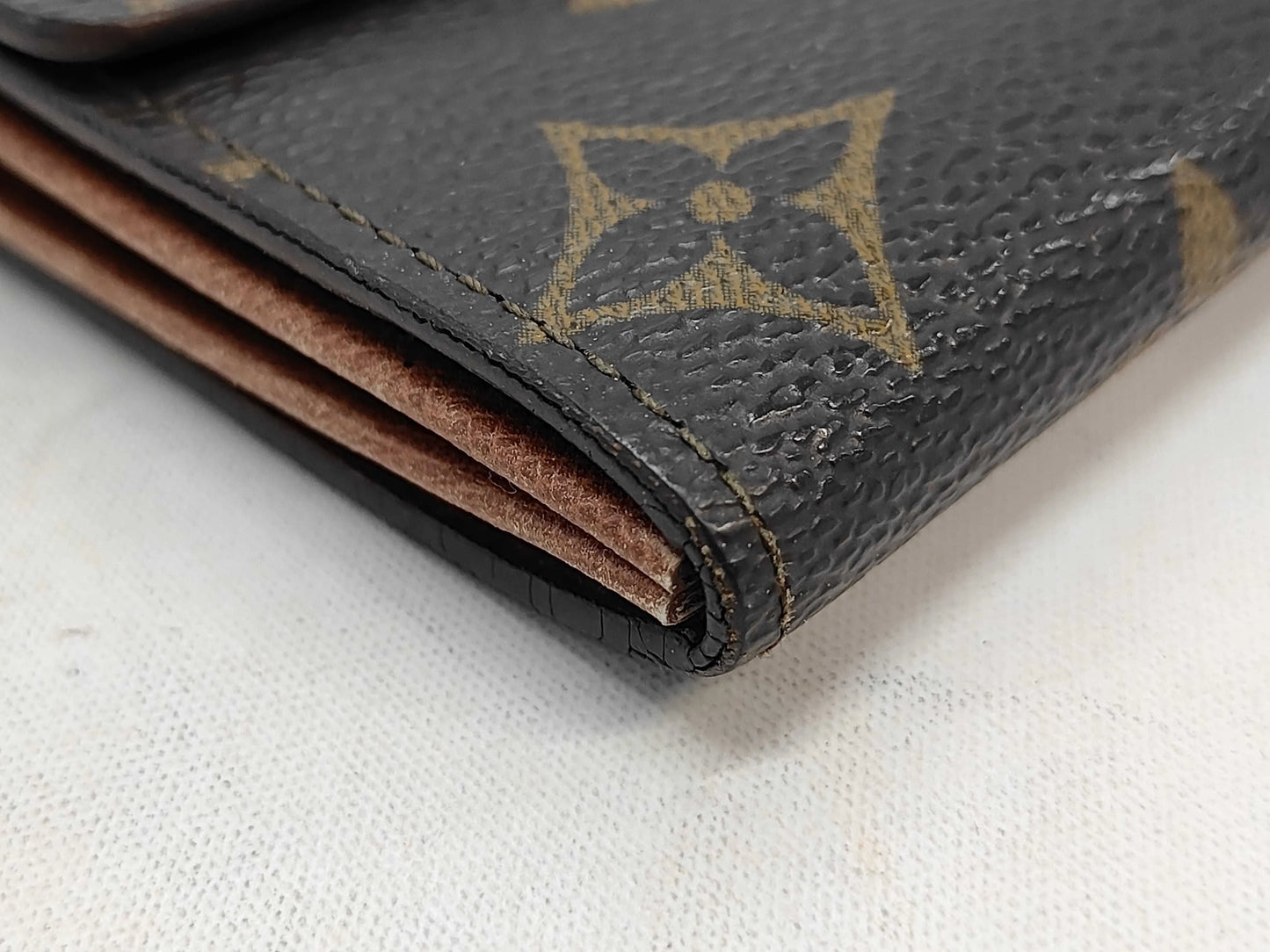 Louis Vuitton Porte Tresor International Monogram Canvas, Brown, Canvas, Wallet