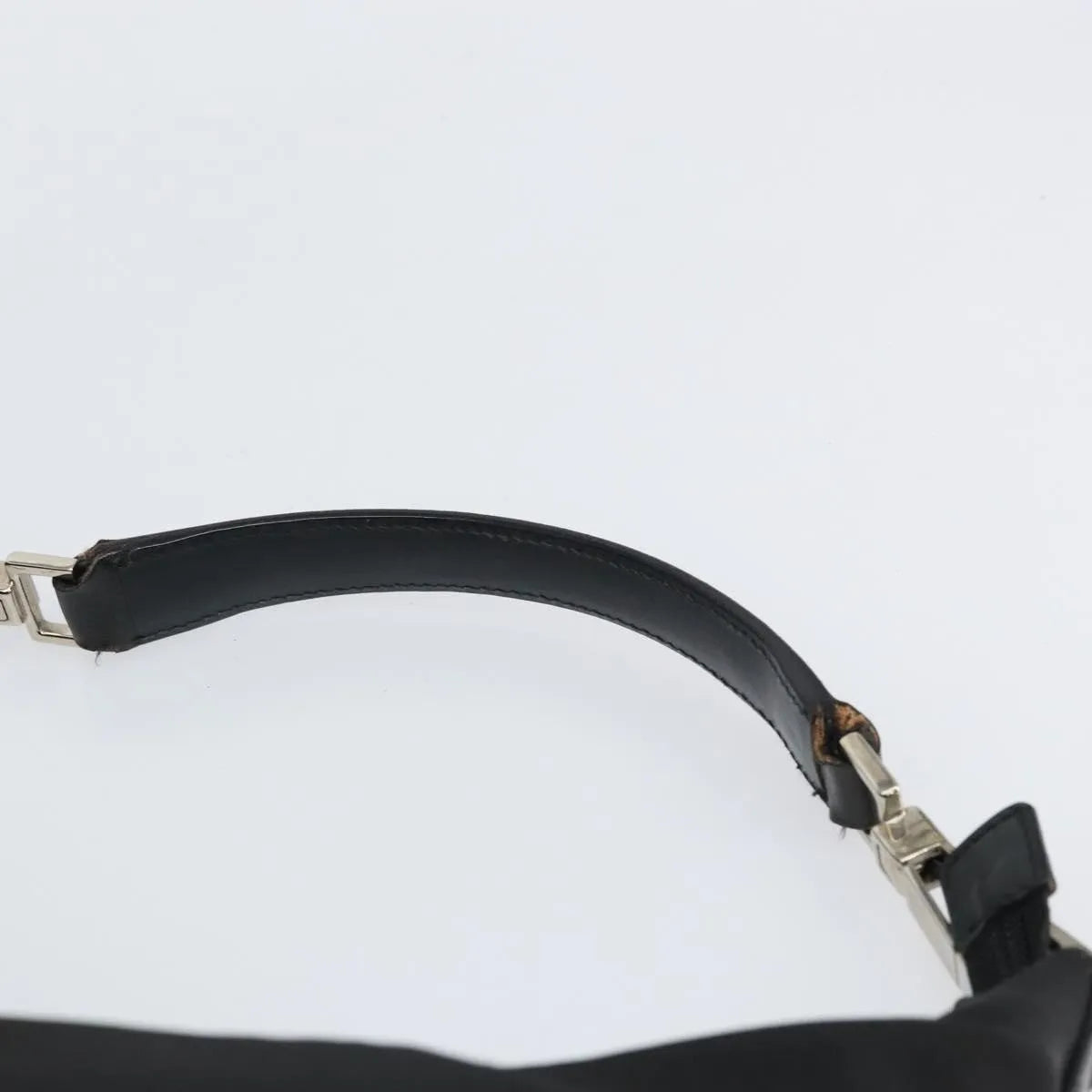 Gucci Vintage Nylon, Black, Nylon, Shoulder Bag