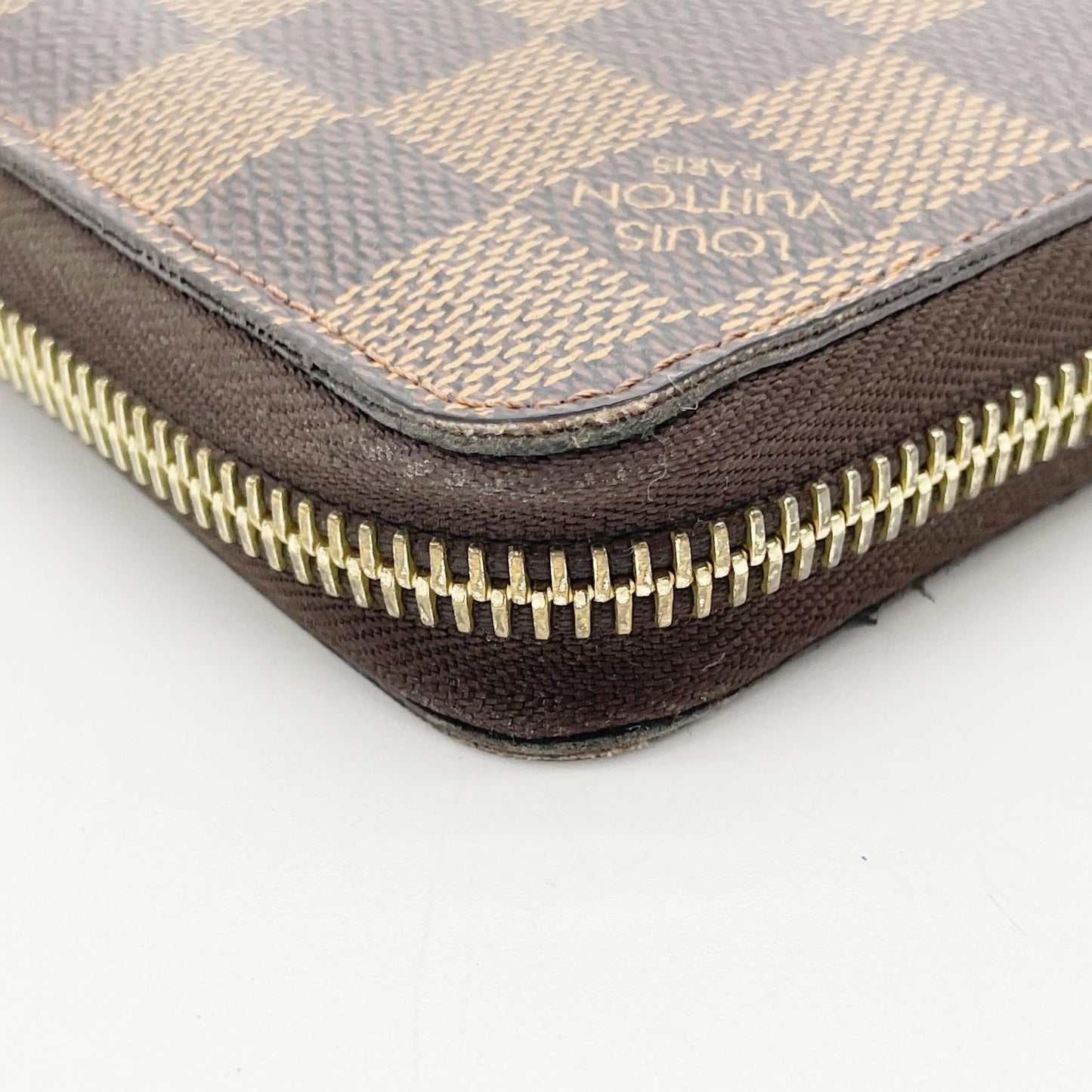 Louis Vuitton Zippy Wallet NM Damier, Brown, Canvas, Wallet