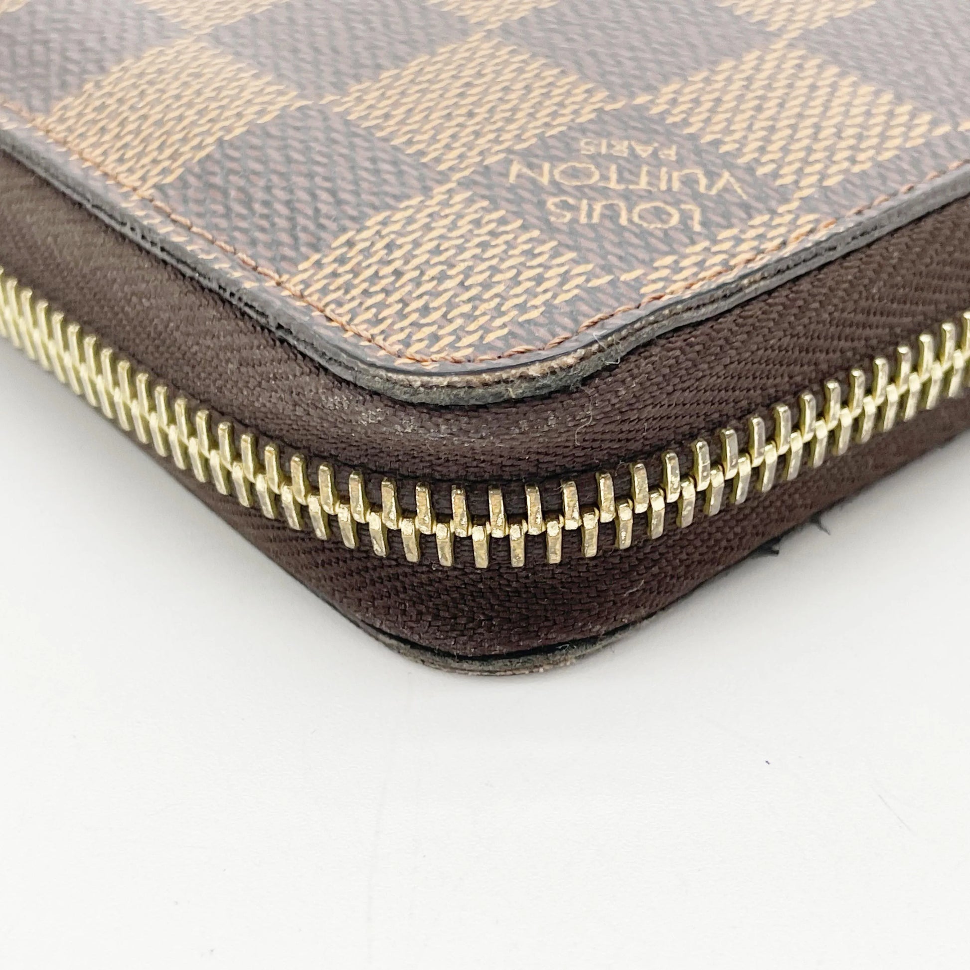 Louis Vuitton Zippy Wallet NM Damier, Brown, Canvas, Wallet