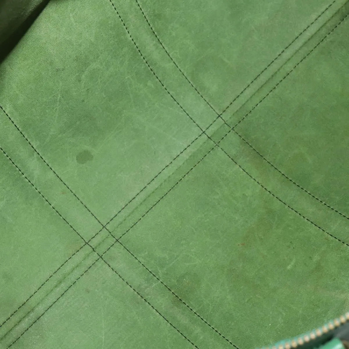 Louis Vuitton Keepall Epi Leather, Green, Leather, Travel Bag