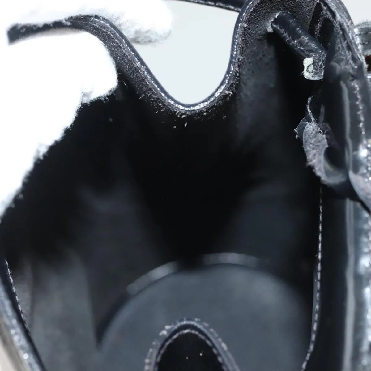 Salvatore Ferragamo Gancini Patent Leather, Black, Patent Leather, Backpack