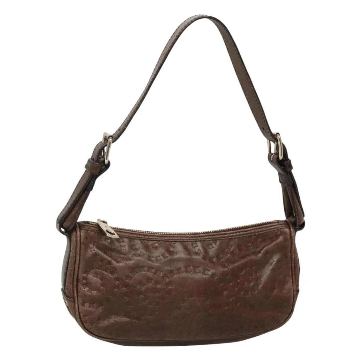 Celine Vintage Leather, Brown, Leather, Shoulder Bag
