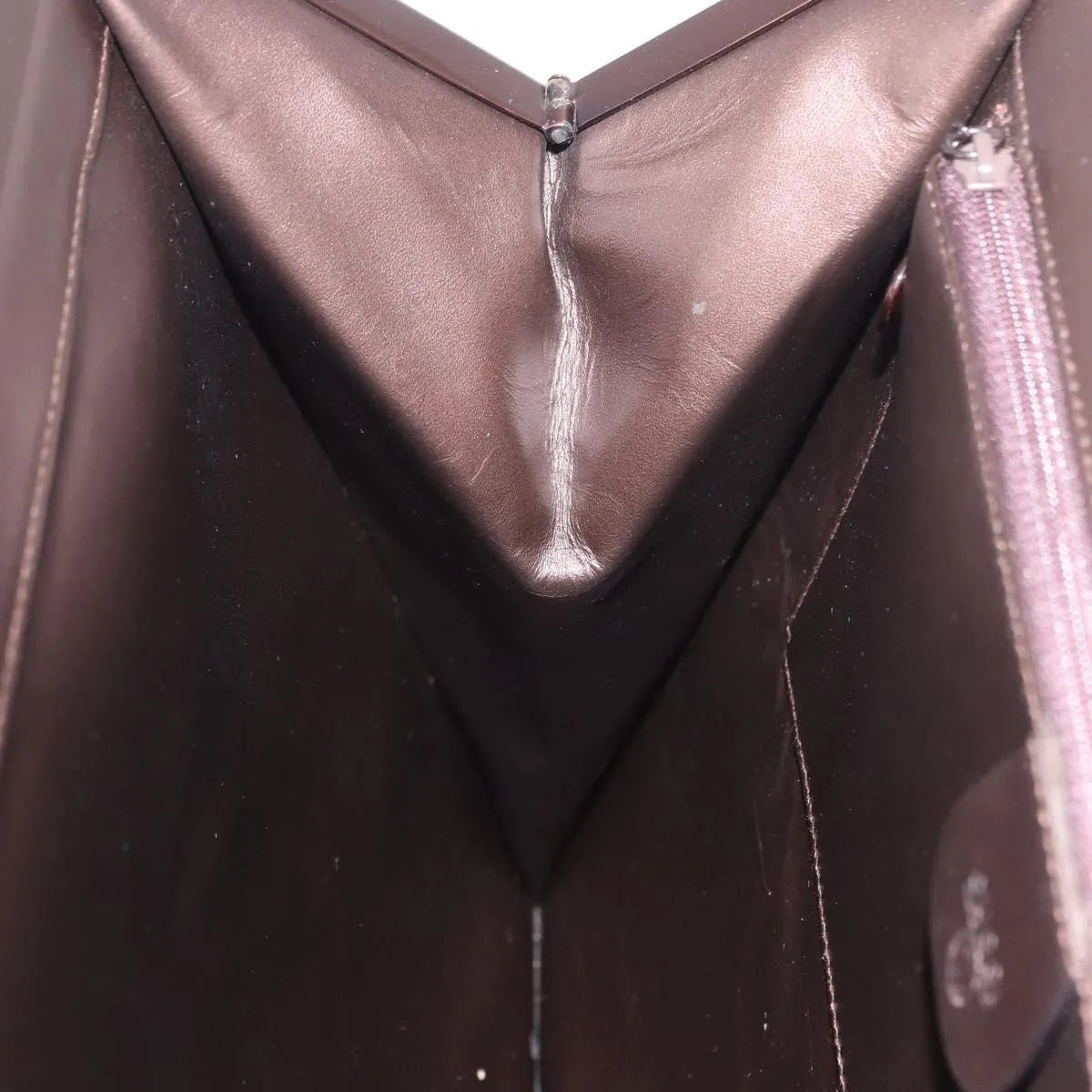 Gucci Vintage Leather, Brown, Leather, Shoulder Bag
