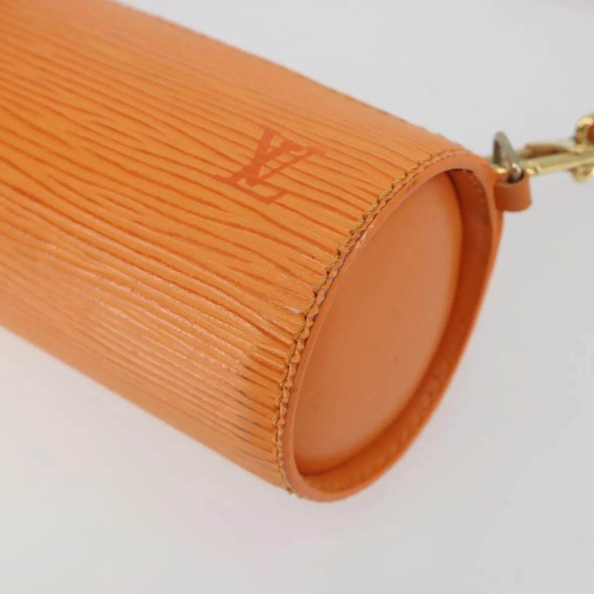 Louis Vuitton Soufflot Pochette Epi Leather, Orange, Leather, Clutch