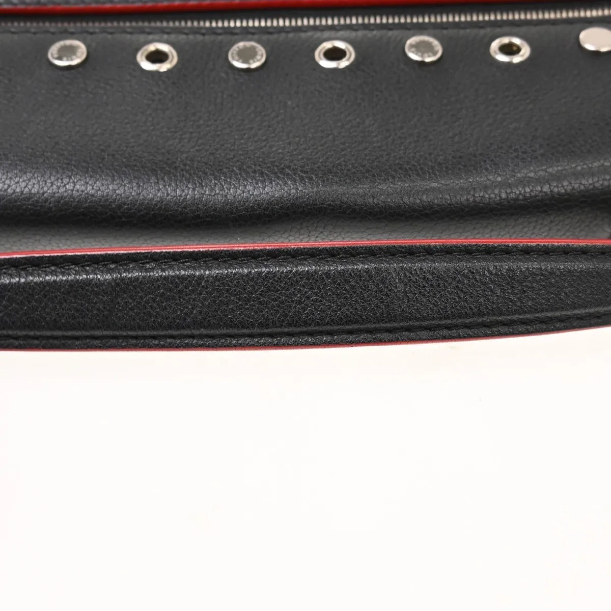 Louis Vuitton Mylockme Studded Leather, Black, Leather, Shoulder Bag