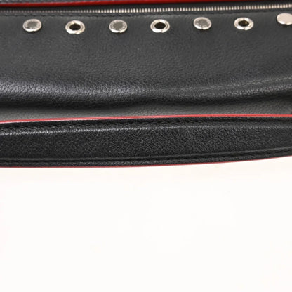 Louis Vuitton Mylockme Studded Leather, Black, Leather, Shoulder Bag