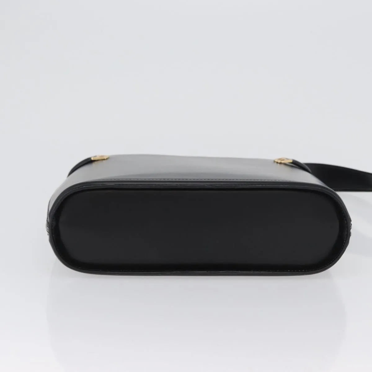 Bally Vintage Leather, Black, Leather, Handbag