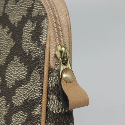 Saint Laurent Vintage Clutch PVC, Gray, Canvas, Clutch