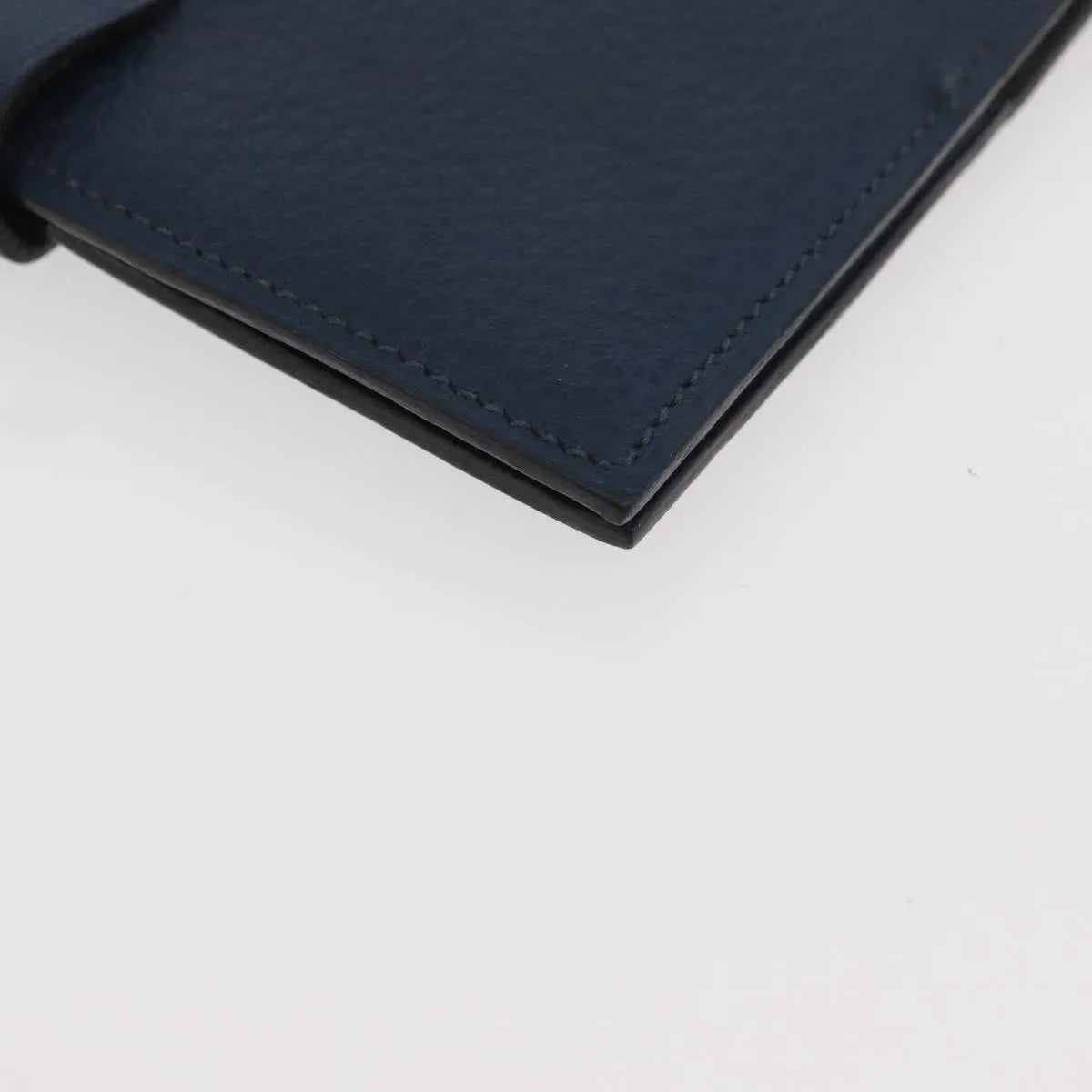 Hermes Agenda Cover Epsom, Navy, Leather, Clutch