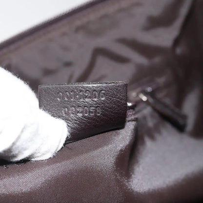 Gucci Vintage Leather, Brown, Leather, Shoulder Bag