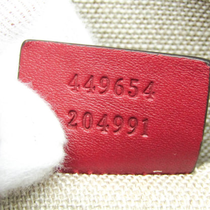 Gucci Convertible Dome Satchel Microguccissima Leather, Red, Leather, Handbag
