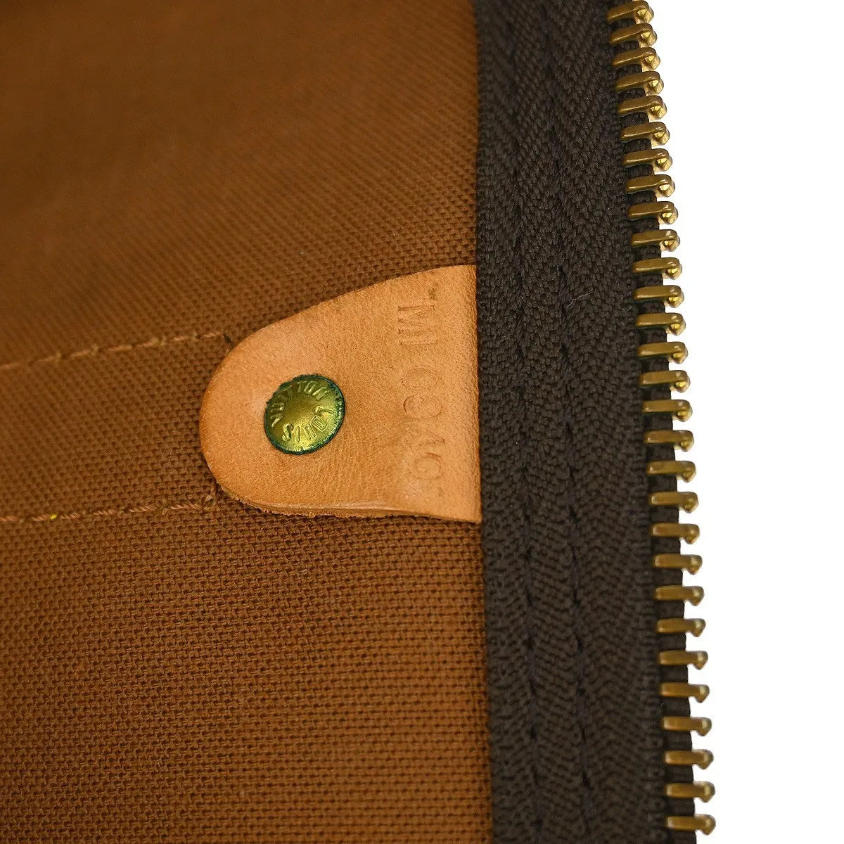 Louis Vuitton Barrel Keepall Fleur Monogram Vernis, Brown, Canvas, Handbag