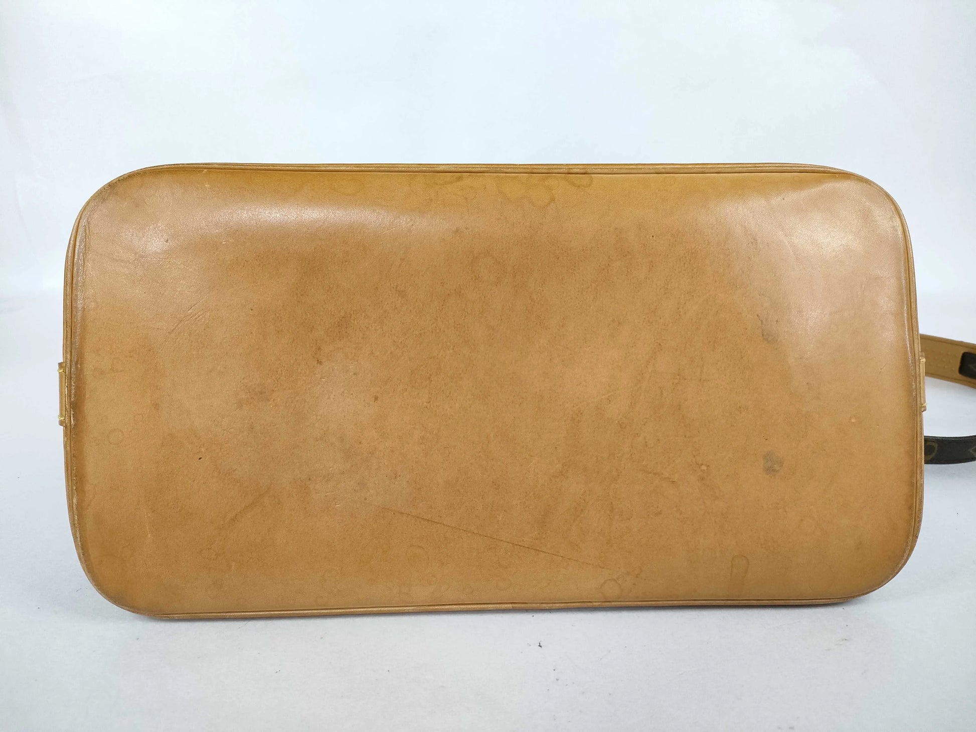 Louis Vuitton Vintage Alma Monogram Canvas, Brown, Canvas, Handbag