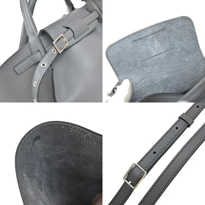 Celine Big Smooth Leather, Gray, Leather, Handbag