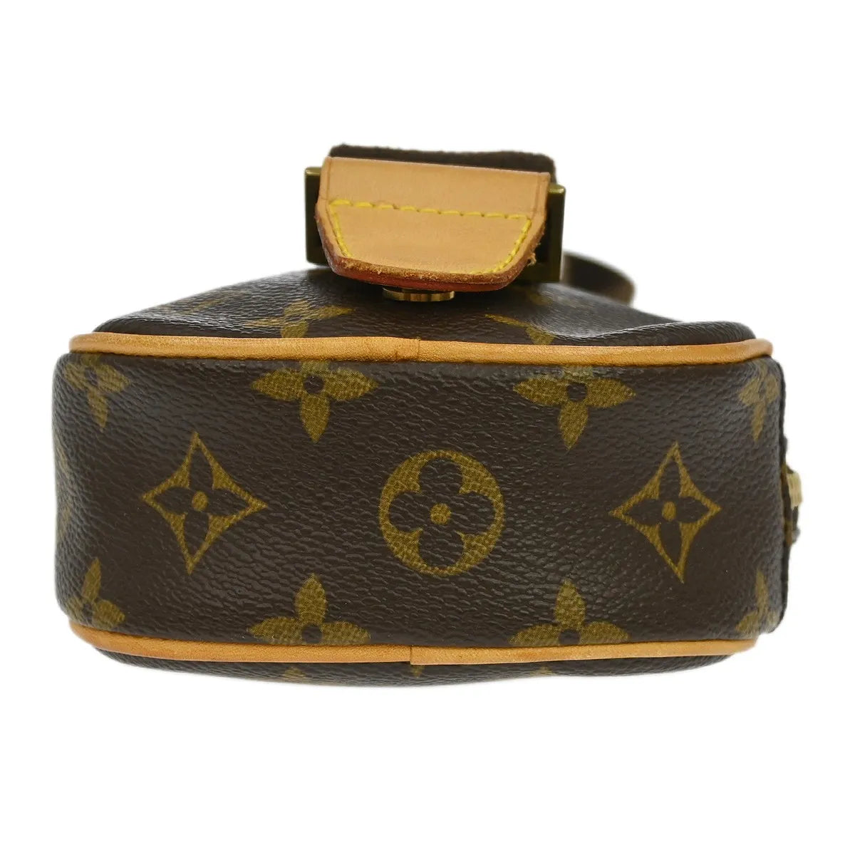 Louis Vuitton Pochette Gange Monogram Canvas, Brown, Canvas, Clutch