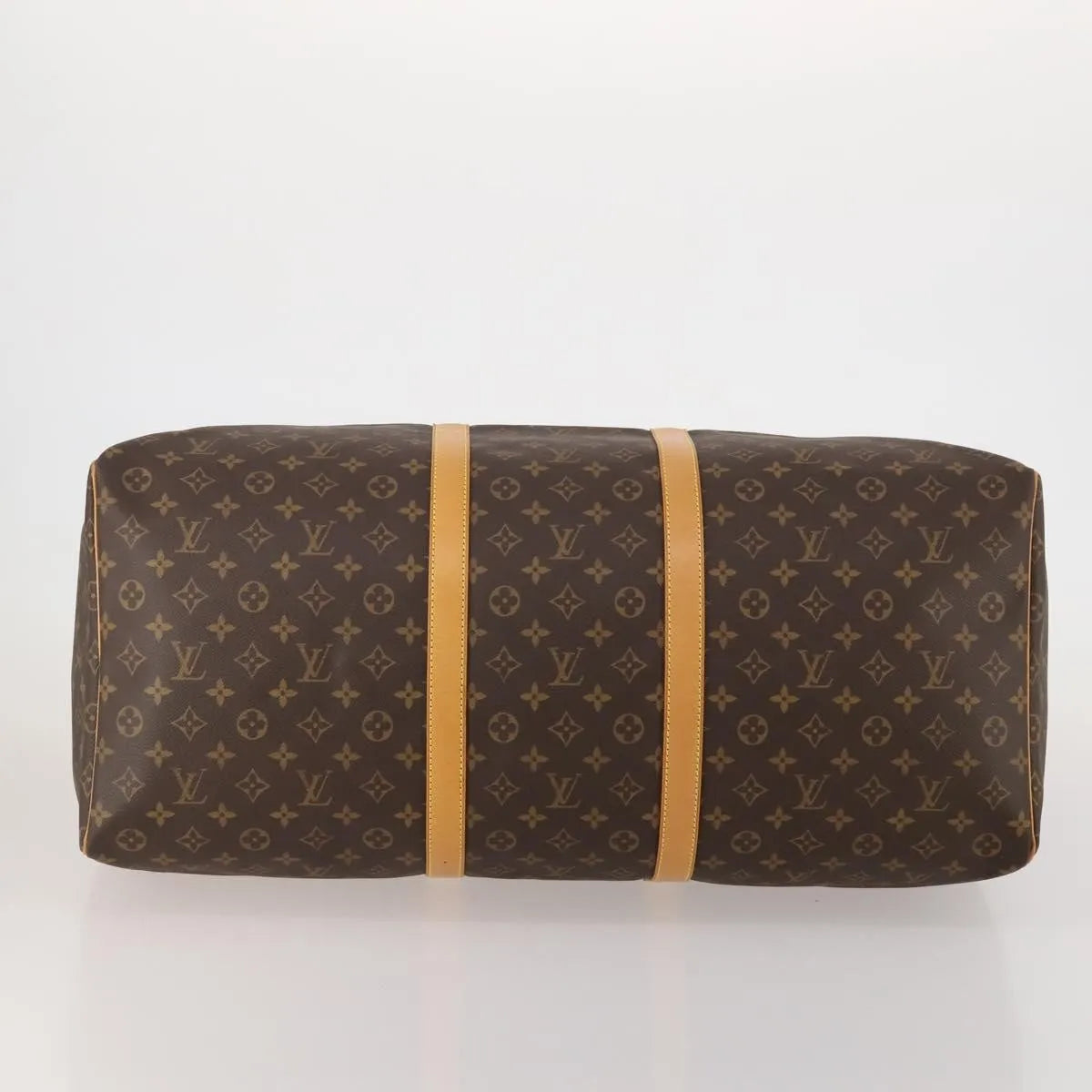 Louis Vuitton Keepall Monogram Canvas, Brown, Canvas, Travel Bag