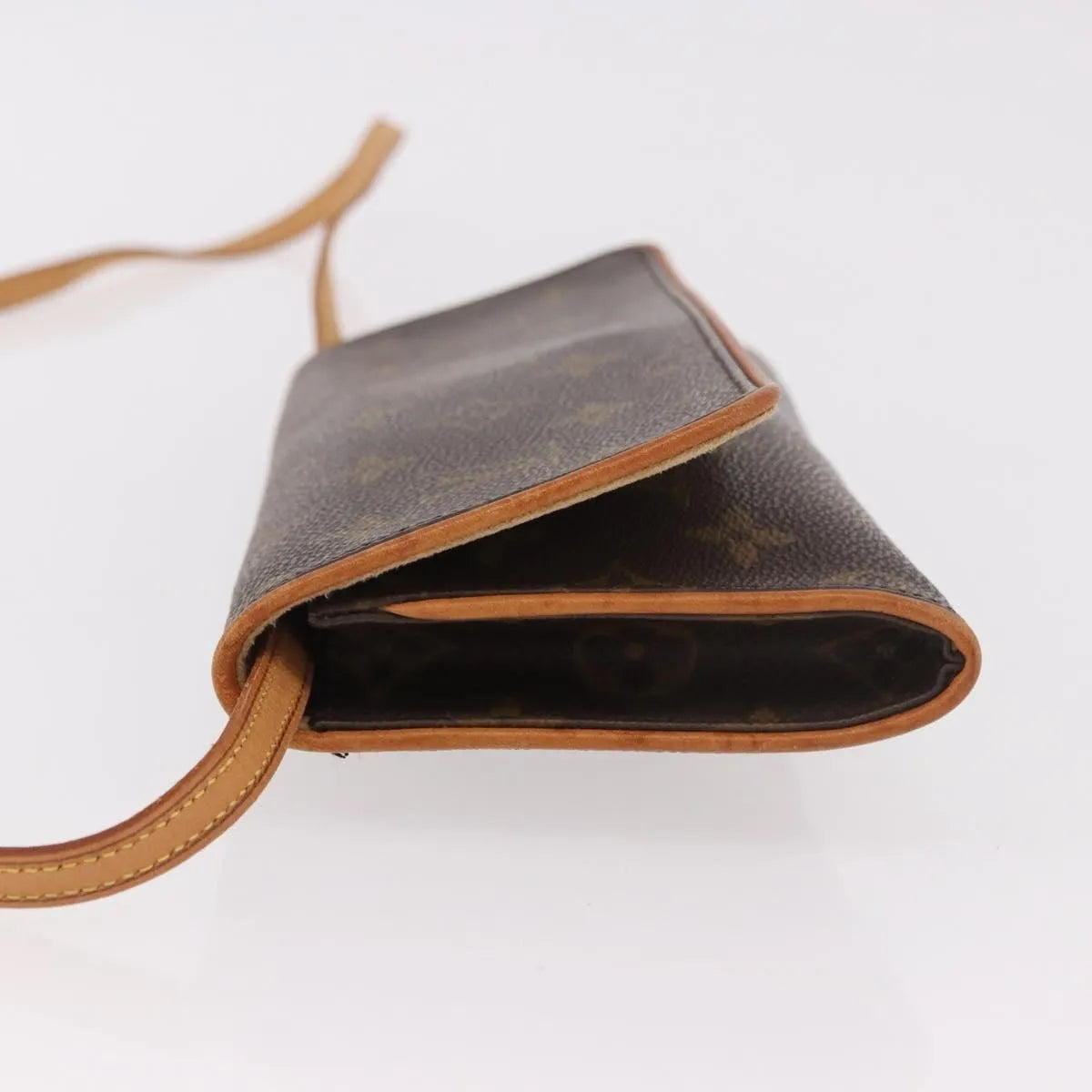 Louis Vuitton Twin Monogram Canvas, Brown, Canvas, Clutch