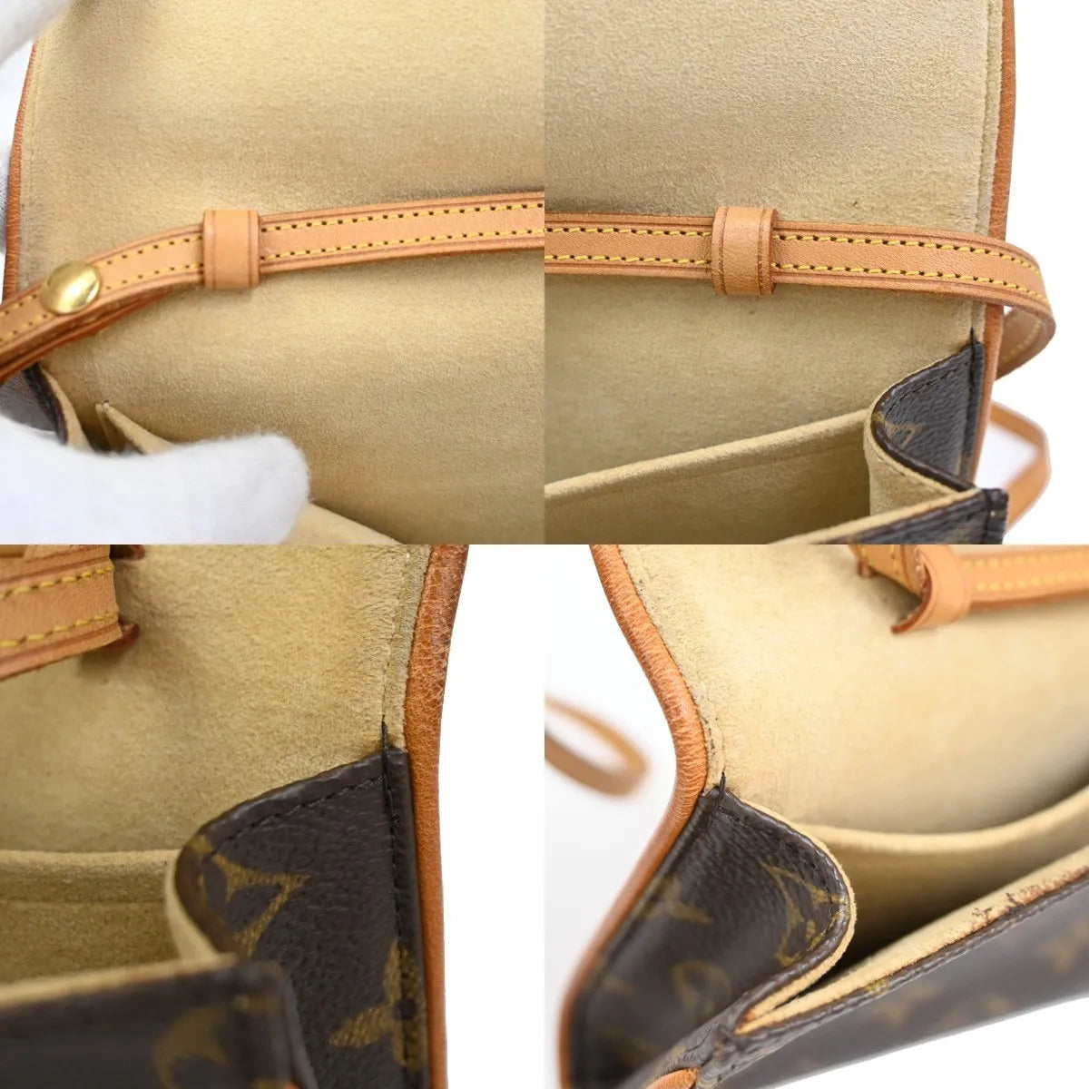 Louis Vuitton Twin Monogram Canvas, Brown, Canvas, Clutch