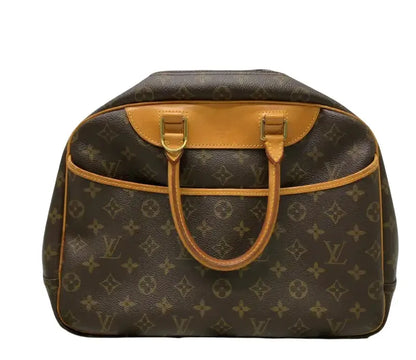 Louis Vuitton Deauville Monogram Canvas, Brown, Canvas, Handbag