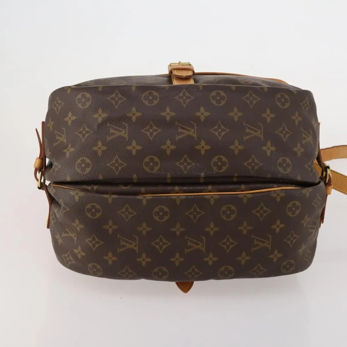 Louis Vuitton Saumur Monogram Canvas, Brown, Canvas, Shoulder Bag