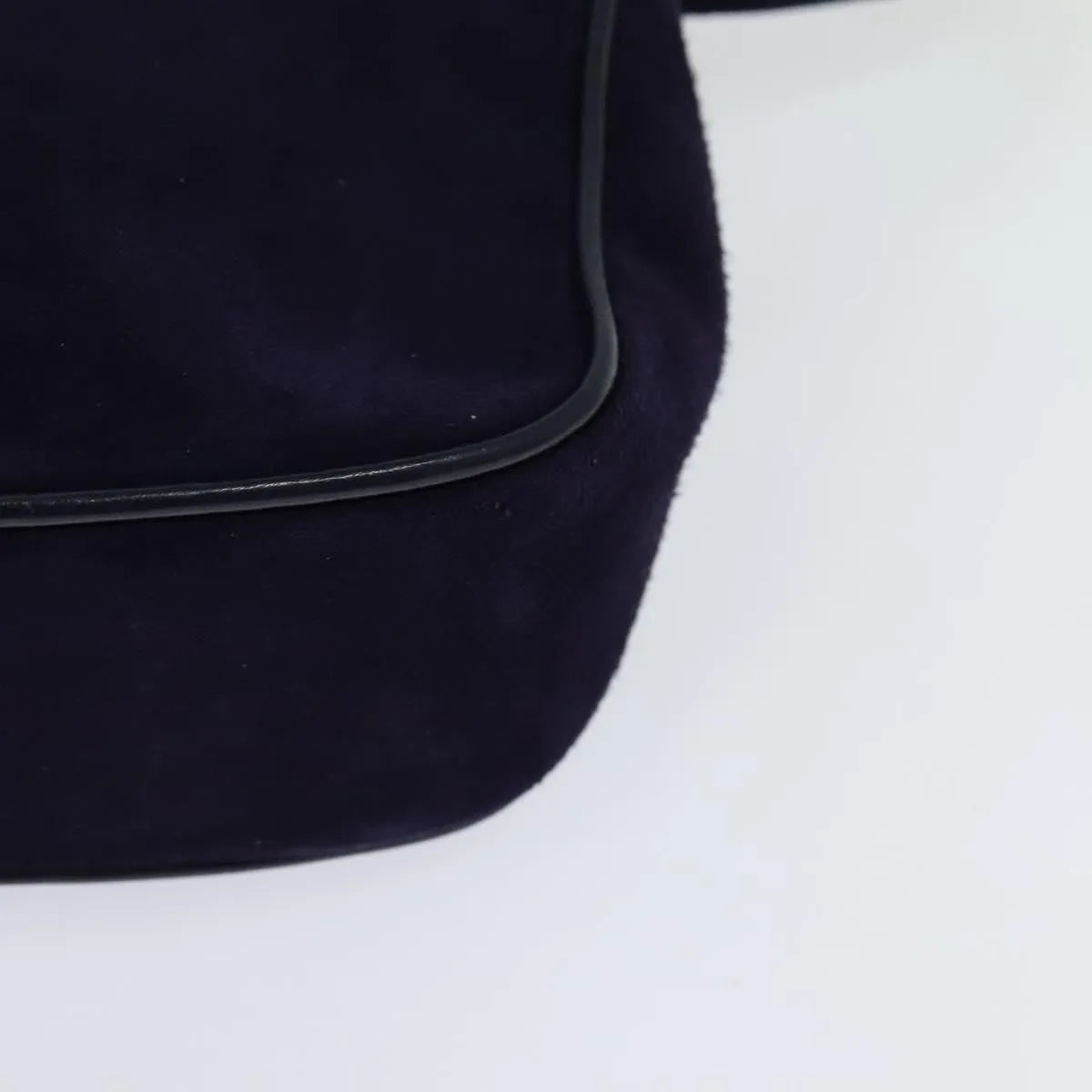 Salvatore Ferragamo Gancini Suede, Purple, Suede, Shoulder Bag