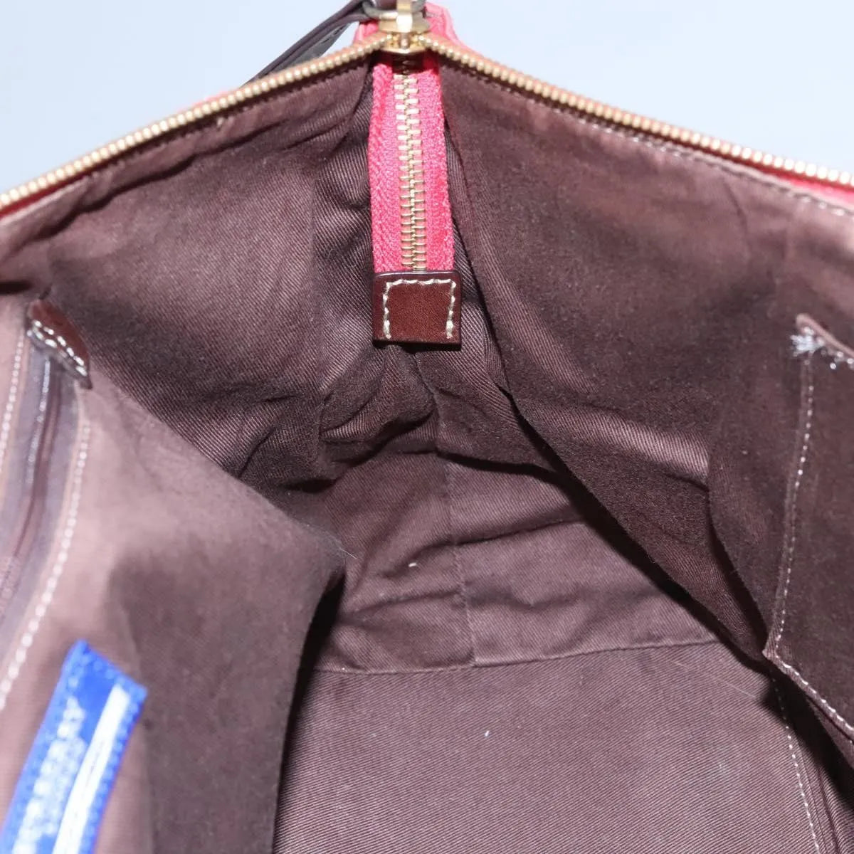Burberry Blue Label Nylon, Red, Nylon, Tote Bag