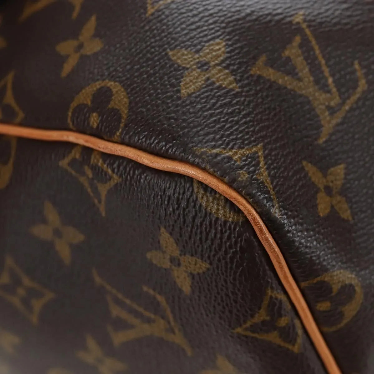 Louis Vuitton Keepall Monogram Canvas, Brown, Canvas, Travel Bag