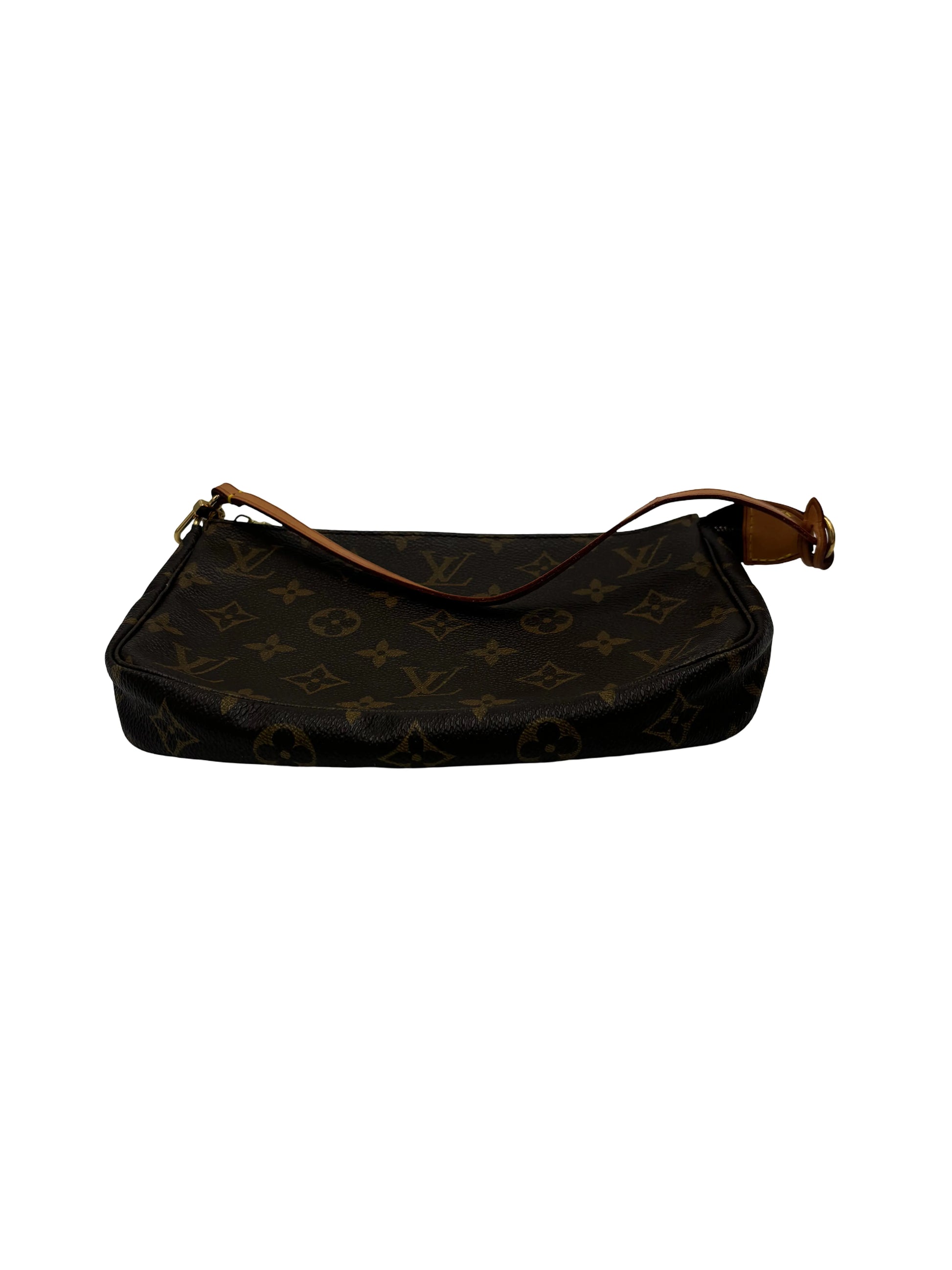 Louis Vuitton Louis Vuitton Monogramme Pochette Monogramme Canvas, Brown, Canvas, Clutch