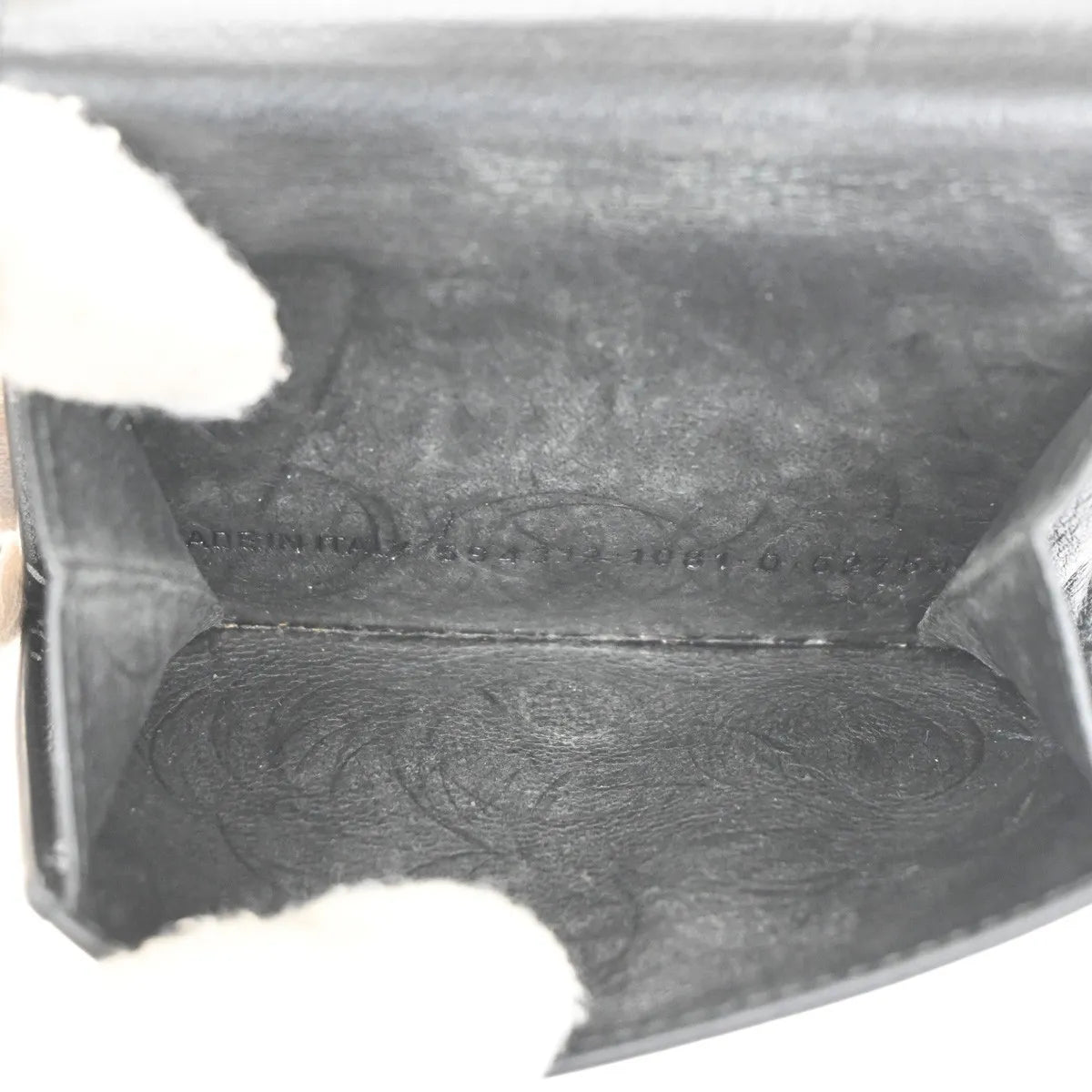 Balenciaga Trifold Leather, Black, Leather, Wallet
