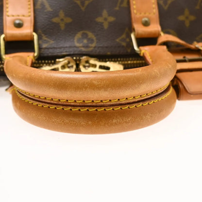Louis Vuitton Keepall Monogram, Brown, Canvas, Travel Bag
