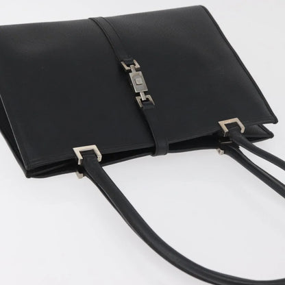 Gucci Jackie Tote Guccissima Leather, Black, Leather, Handbag