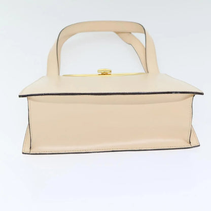 Celine vintage Leather, Ecru, Leather, Handbag