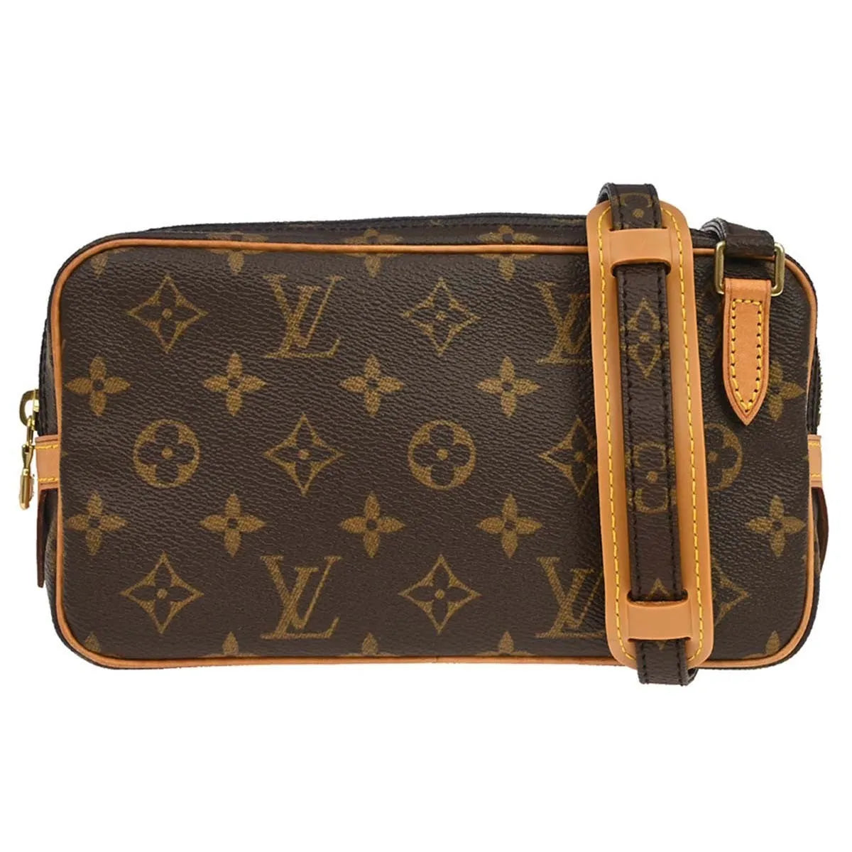 Louis Vuitton Pochette Marly Bandouliere Monogram Canvas, Brown, Canvas, Shoulder Bag
