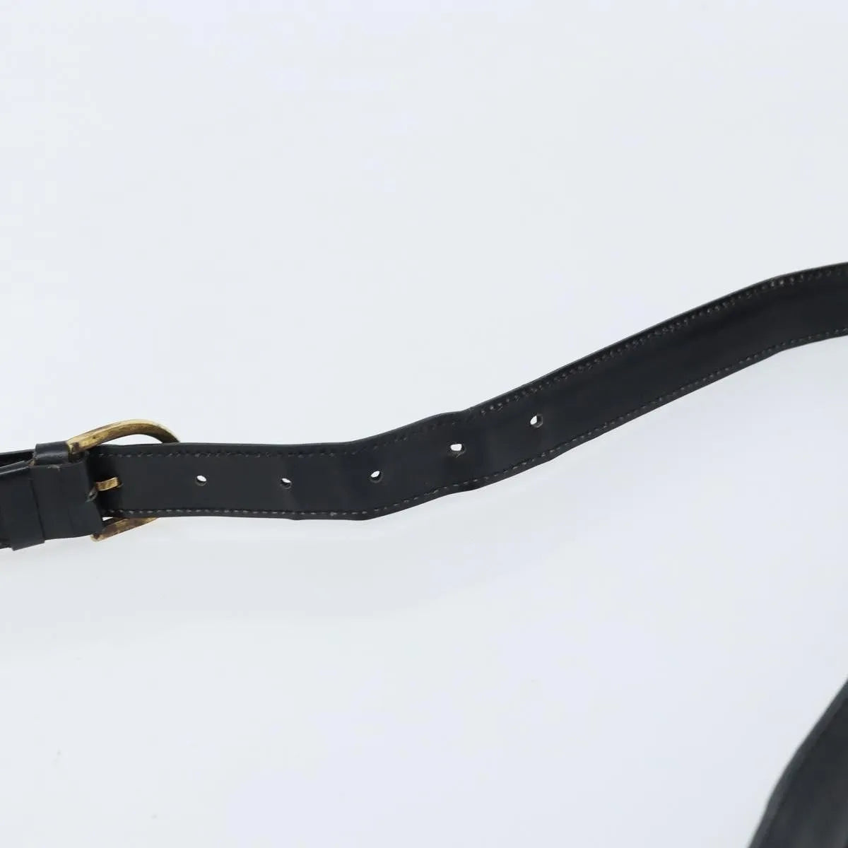 Celine Vintage Leather, Black, Leather, Shoulder Bag