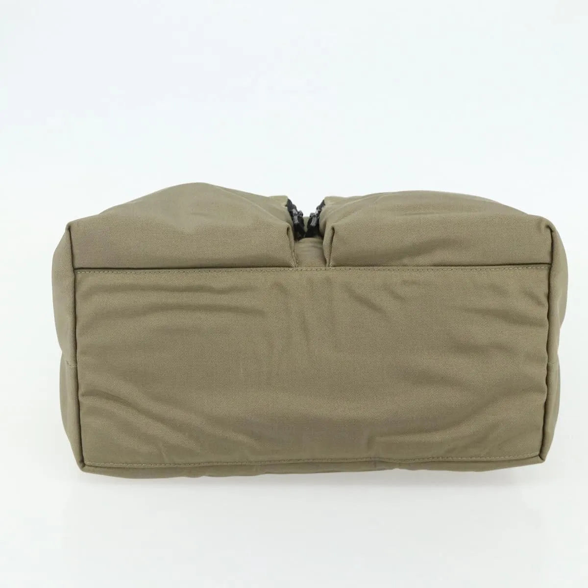 Gucci Double Pocket Hobo Nylon, Beige, Nylon, Shoulder Bag