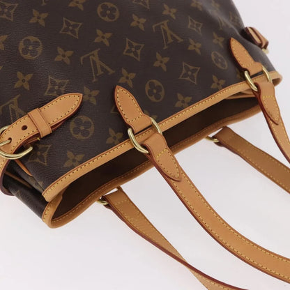 Louis Vuitton Batignolles Monogram Canvas, Brown, Canvas, Shoulder Bag