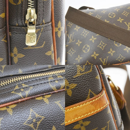 Louis Vuitton Reporter Monogram Canvas, Brown, Canvas, Shoulder Bag