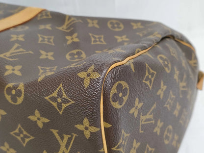Louis Vuitton Keepall Monogram Canvas, Brown, Canvas, Travel Bag