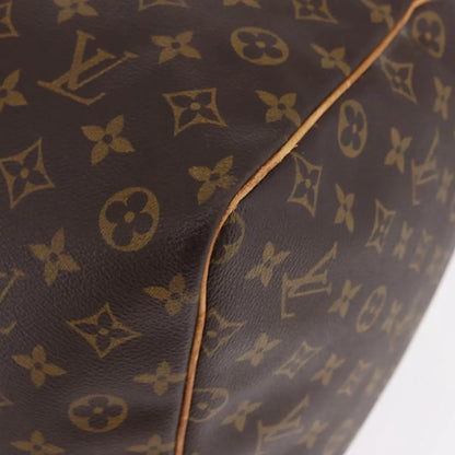 Louis Vuitton Keepall Monogram, Brown, Canvas, Travel Bag