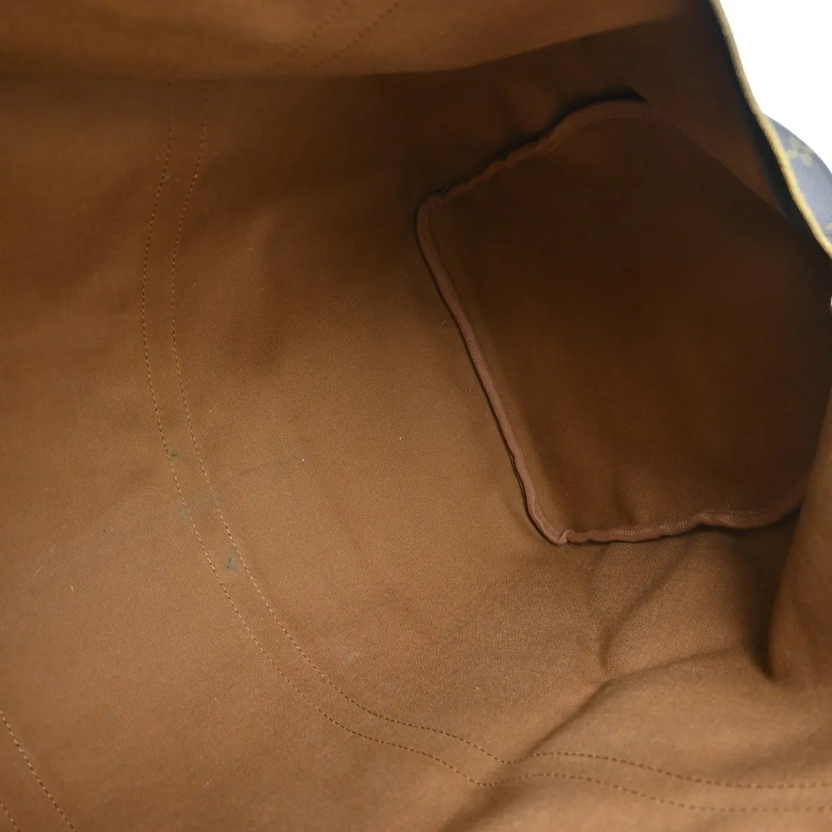 Louis Vuitton Keepall Monogram, Brown, Canvas, Travel Bag