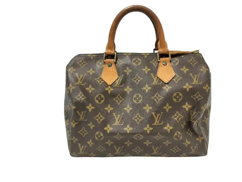 Louis Vuitton Speedy Monogram Canvas, Brown, Canvas, Handbag