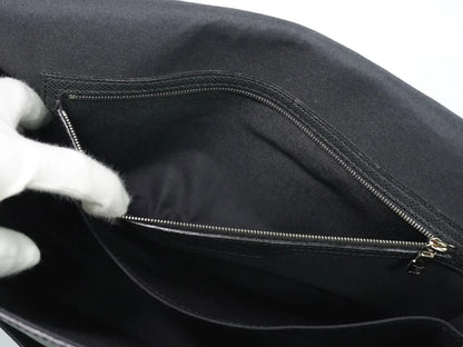 Louis Vuitton Alexei Messenger Taiga Leather, Black, Leather, Shoulder Bag